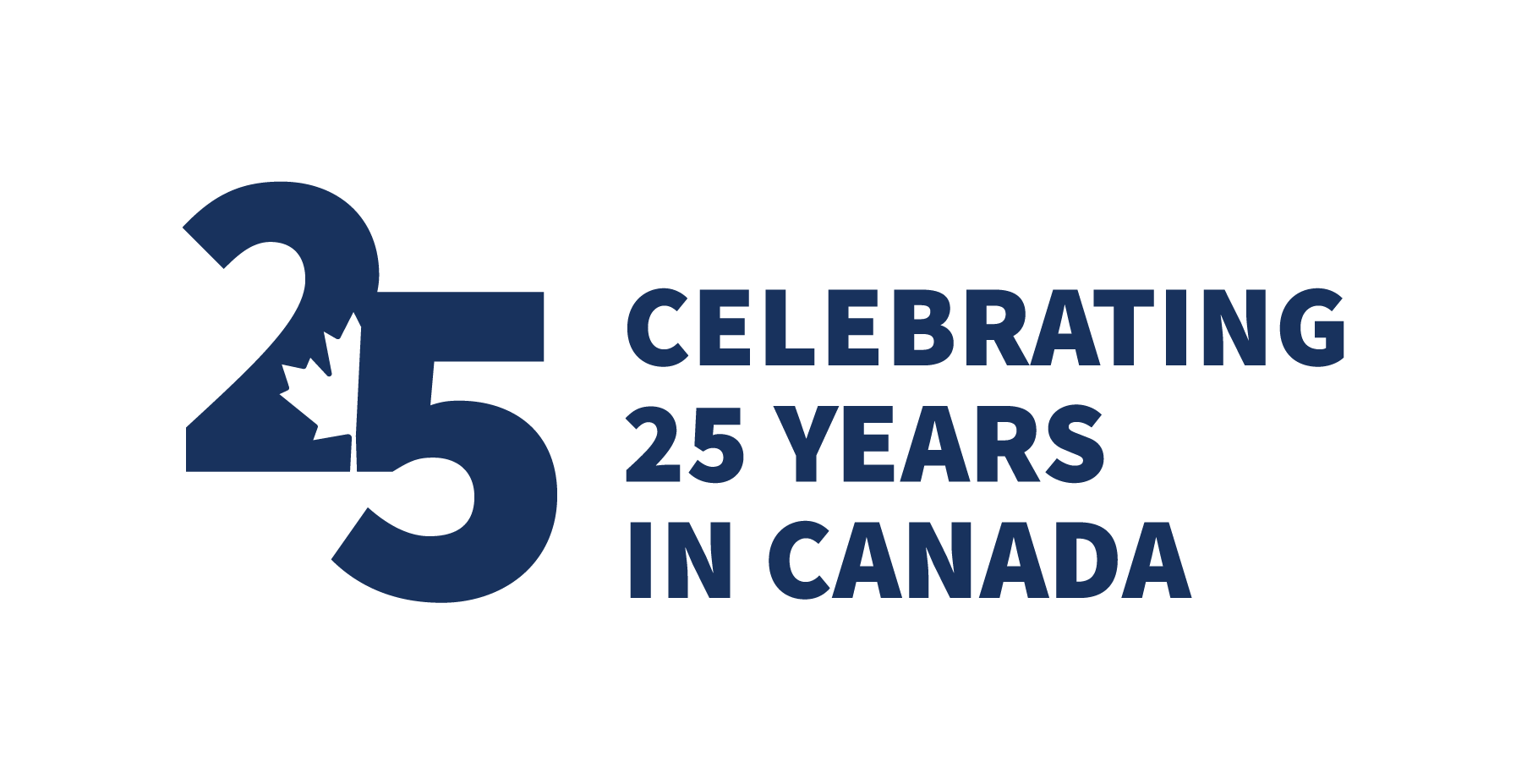 Raymond James 25 Years in Canada logo